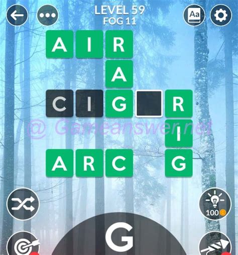 level 59 wordscapes